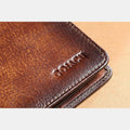 Genuine Leather RFID Multi - Card Bifold Wallet for Men - Secure & Stylish Business Wallet