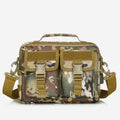 Men's USB charging waterproof outdoor messenger bag