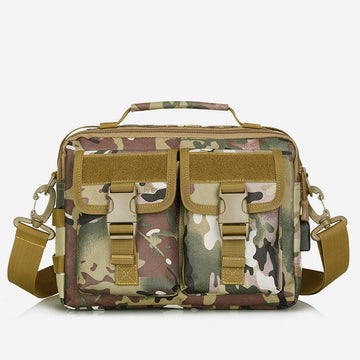 Men's USB charging waterproof outdoor messenger bag