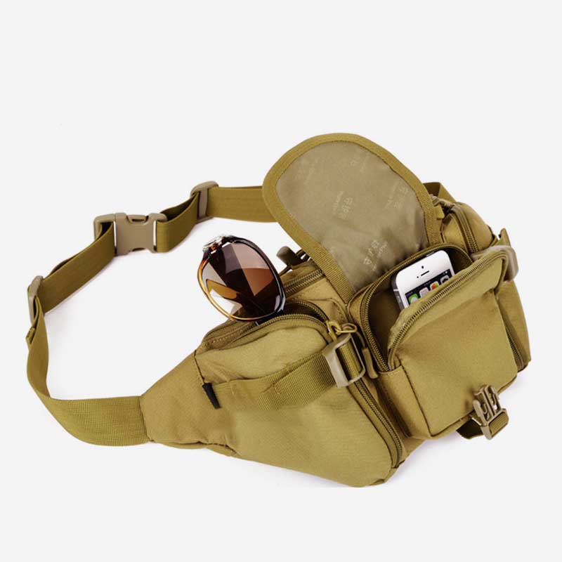 Waterproof Large Capacity Tactical Travel Waist Bag – Durable and Spacious for Any Adventure