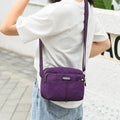Casual Crossbody Bag for Women – Waterproof Triple Layers Nylon Bag