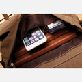 Messenger Bag for Men – Large Capacity Canvas Shoulder Bag for Casual & Daily Use