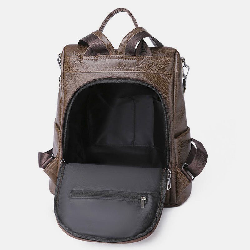 Women's convertible anti-theft backpack purse