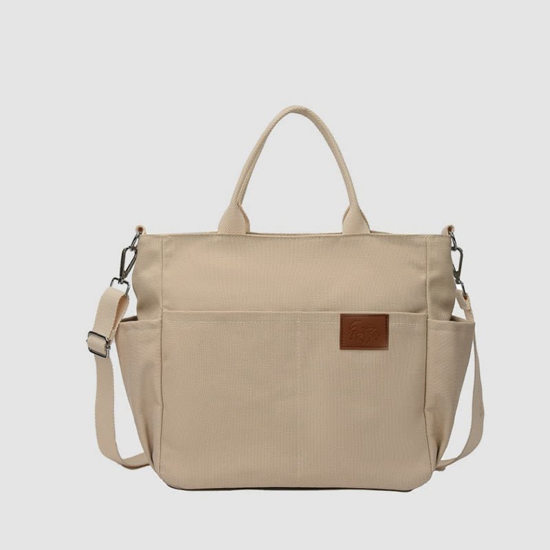Simple Tote Bag for Women – Daily Portable Canvas Crossbody Bag