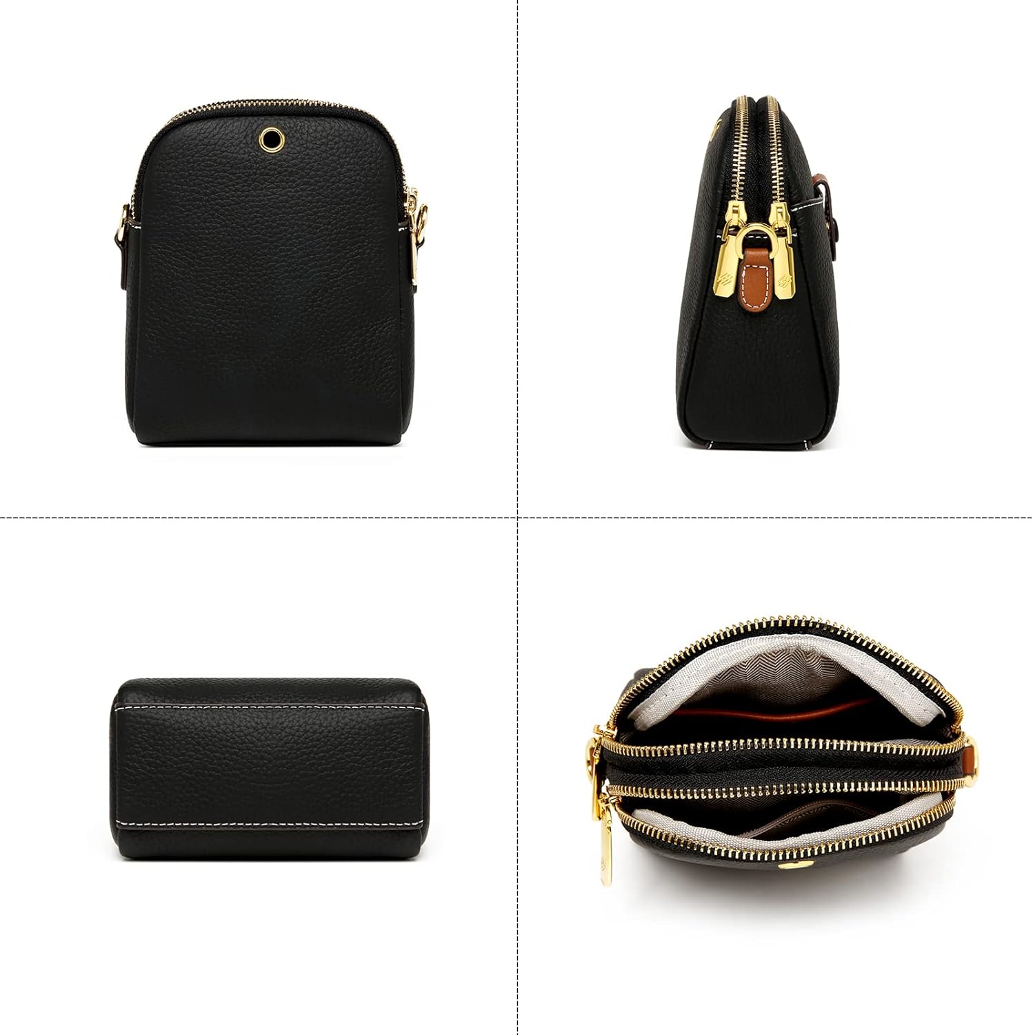 Charlotte Genuine Leather Crossbody Bag