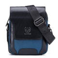 Genuine Leather Business Crossbody Bag for Work, Travel & Daily Use