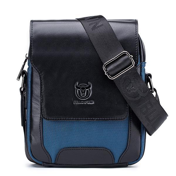 Genuine Leather Business Crossbody Bag for Work, Travel & Daily Use