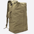 Men's large canvas backpack for sports and travel