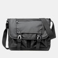 Men's vintage waterproof multi-pocket messenger bag