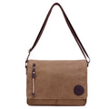 Canvas Messenger Bag for Men Travel Satchel Water Resistant Crossbody Bag