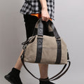 Canvas Handbag for Women & Men – Versatile Crossbody, Shoulder, and Top Handle Purse