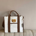 Functional Canvas Handbag – Mommy Bag, Tote Purse, Shoulder Bag