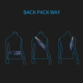 Waterproof Waist Bag for Men & Women | Reflective Small Pouch Chest Bag