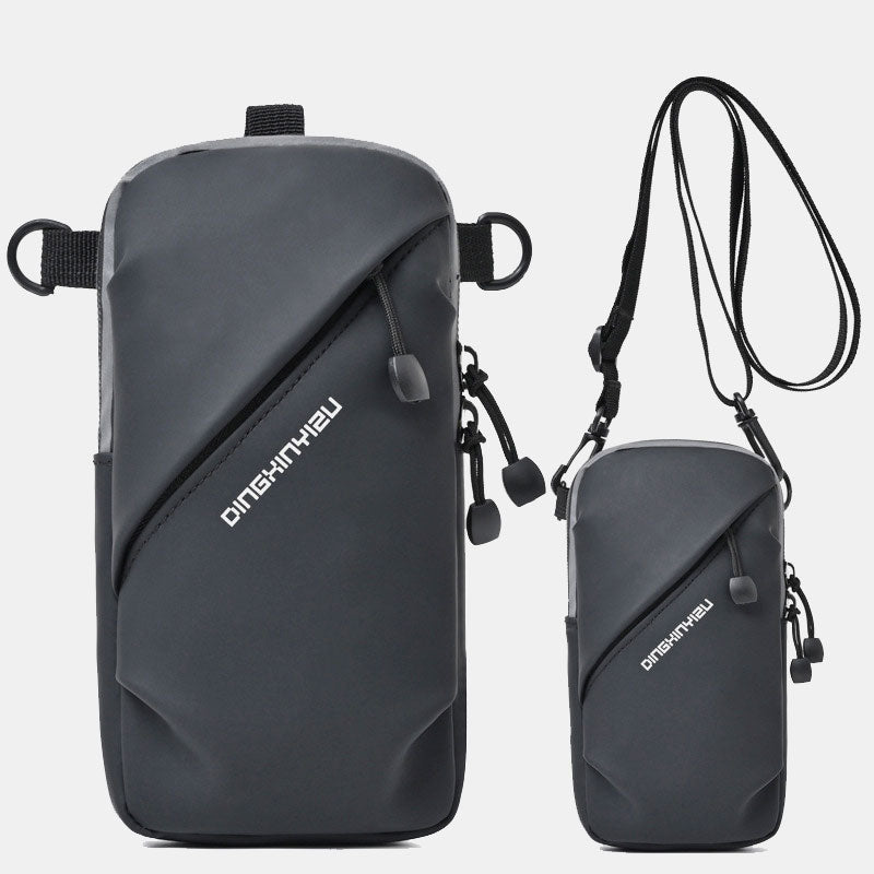 Waterproof reflective crossbody phone bag
