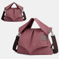 Large Capacity Canvas Handbag for Women – Crossbody Tote & Hobo Bag