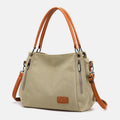 Large Capacity Casual Canvas Crossbody Bag for Women – Stylish & Practical