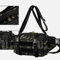 Large Camo Tactical Bag for Sports | Nylon Crossbody Bag Waist Bag