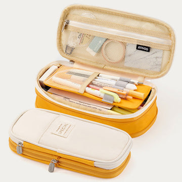 Large capacity color matching pencil case