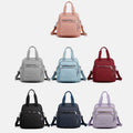 Multifunctional Lightweight Embossing Handbag – Crossbody & Backpack
