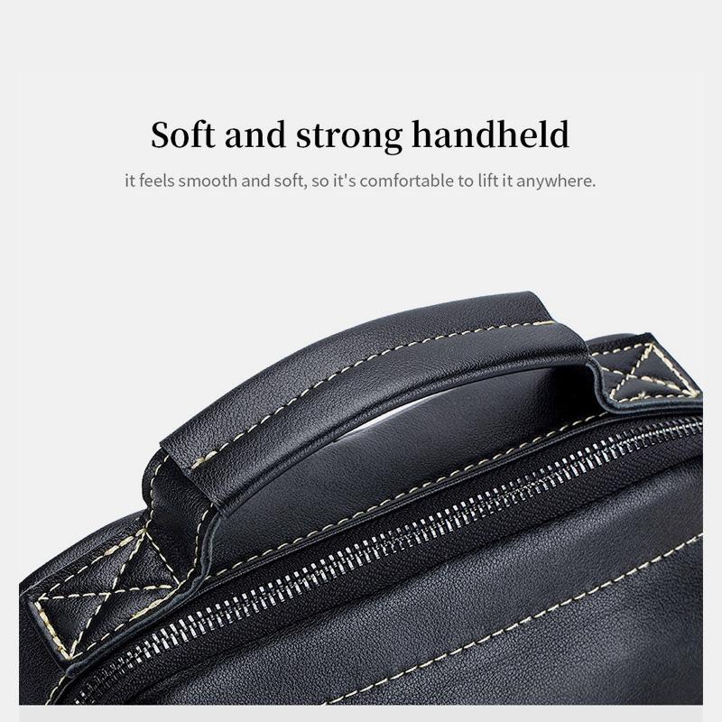 LargeCapacity RealLeather Multifunctional Crossbody Bag