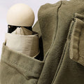 Multi - Pocket Canvas Crossbody Bag for Women | Retro Lightweight Shoulder Bag