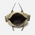 Messenger Bag for Men – Casual Canvas Multi - Pocket Crossbody Bag with Adjustable Strap