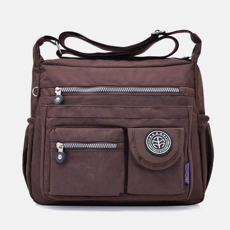 Large Capacity Waterproof Casual Crossbody Bag for Women – Multi - Pocket & Adjustable Strap