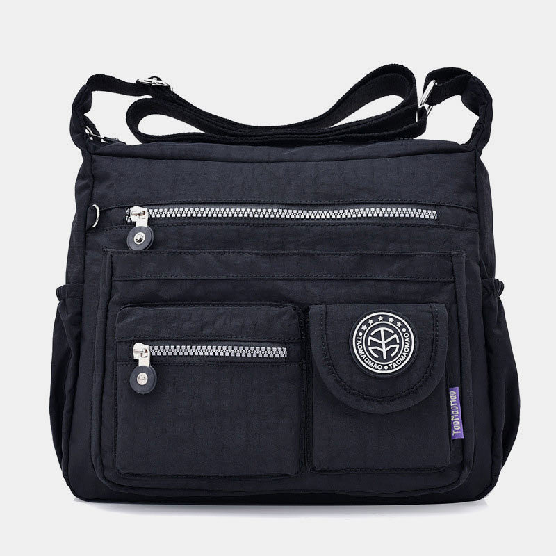 Large Capacity Waterproof Casual Crossbody Bag for Women – Multi - Pocket & Adjustable Strap