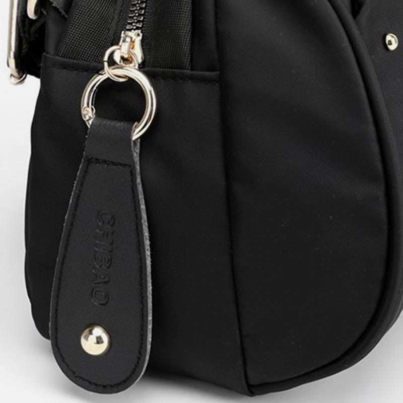 Simple Crossbody Bag for Women – Large Capacity Nylon Outing Bag for Daily Use & Shopping