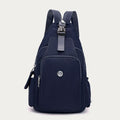 Multifunctional Sling Backpack for Women – Waterproof Nylon Crossbody Bag with Adjustable Strap for Daily Use