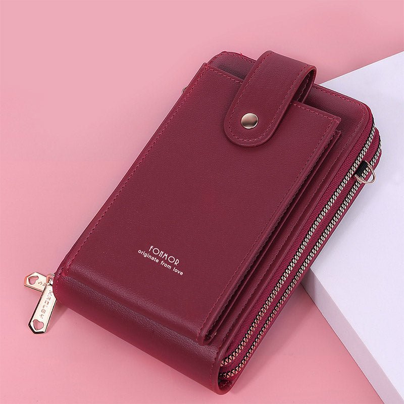 Crossbody Cell Phone Purse for Women Mini Messenger Shoulder Bag
