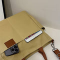 Simple Tote Bag for Women – Daily Portable Canvas Crossbody Bag