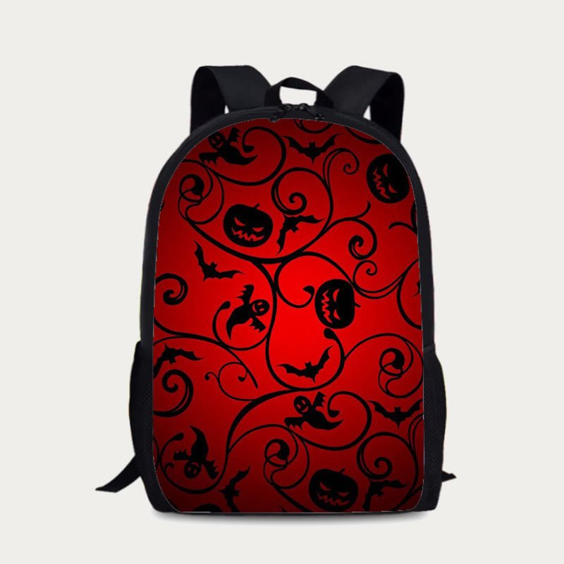 Backpack for Halloween Party – Pumpkin Pattern Nylon Festival Daypack