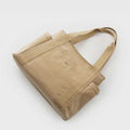 Large Capacity Canvas Shoulder Tote Bag – Multi - Pocket Handbag for Shopping, Travel & Everyday Use