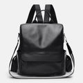 Women's Anti - theft Leather Backpack – Stylish & Secure Travel Handbag