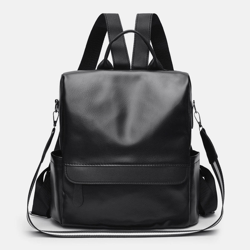 Women's Anti - theft Leather Backpack – Stylish & Secure Travel Handbag