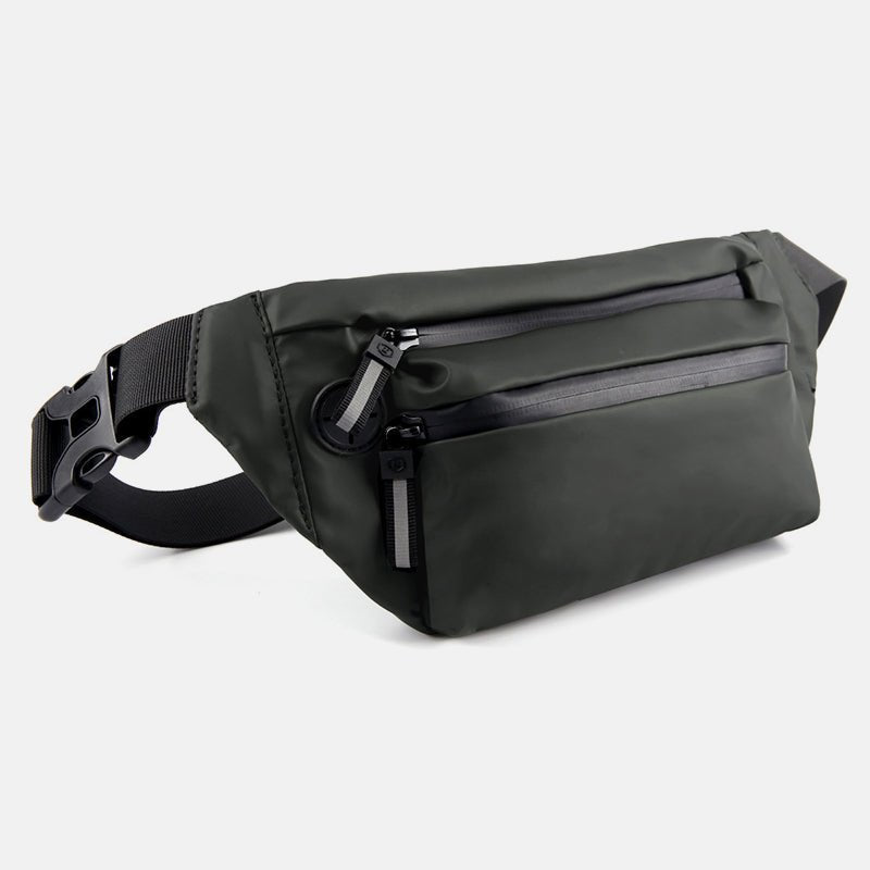 Waterproof Waist Bag for Men & Women – Large Chest Sling Bag with Adjustable Strap
