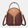 Women's small PU leather crossbody phone bag
