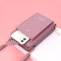 Crossbody Cell Phone Purse for Women Mini Messenger Shoulder Bag