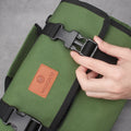 Tool Roll Bag Heavy Duty Tool Organizer with 4 Removable Pouch
