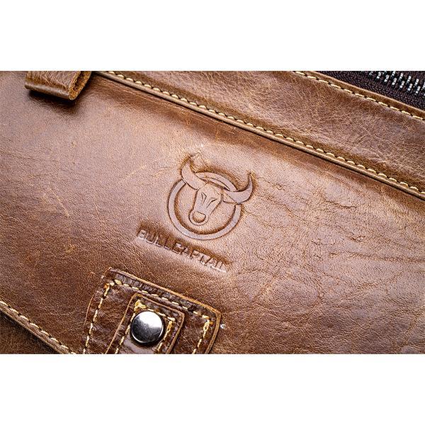 Bull Captain Genuine Leather Crossbody Bag – Stylish & Practical for Daily Use, Travel, and Business