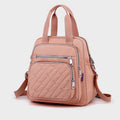 Multifunctional Lightweight Embossing Handbag – Crossbody & Backpack