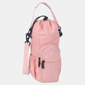 Water Bottle Carrying Case for Outing Sports – Crossbody Canvas Bag