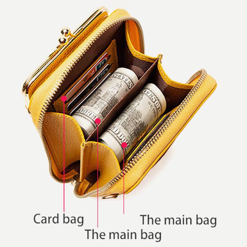 Women's Vegan Leather Crossbody Phone Purse with Card Slot | Stylish Shoulder Bag