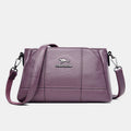 Women's PU leather crossbody shoulder bag