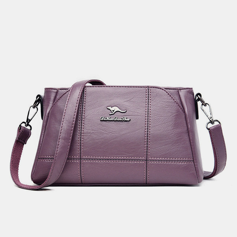 Women's PU leather crossbody shoulder bag