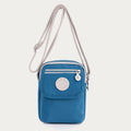 Mini Crossbody Bag – Waterproof Nylon Simple Solid Color Shopping Bag