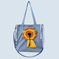 Pet Carrier for Small Animals - Travel Canvas Shoulder Bag with Cute Lion Design