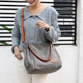 High - Quality Canvas Large Capacity Tote Bag – Perfect for Everyday and Travel