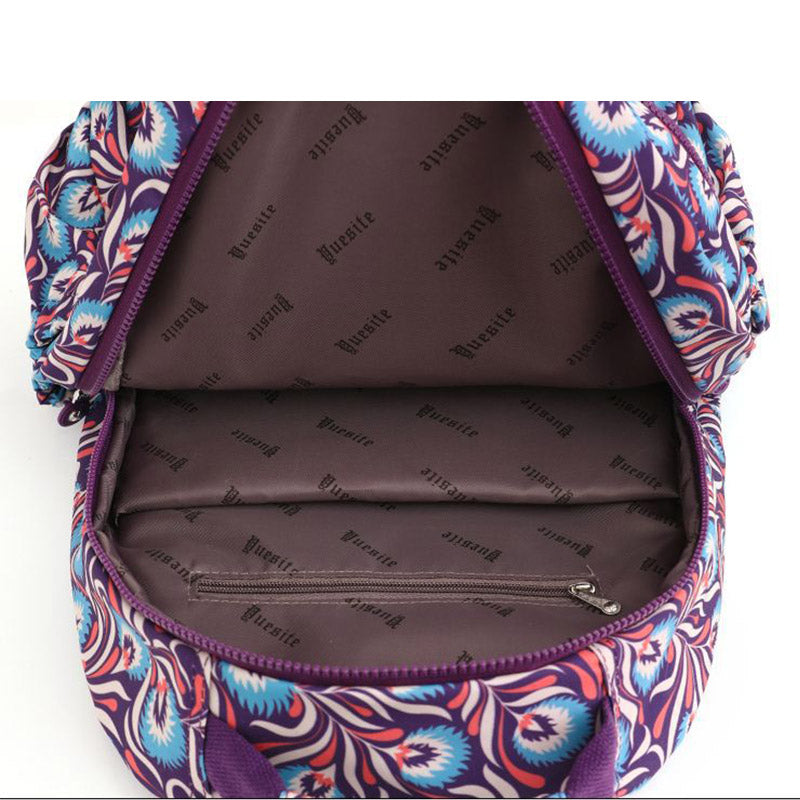 Travel laptop backpack for women and girls